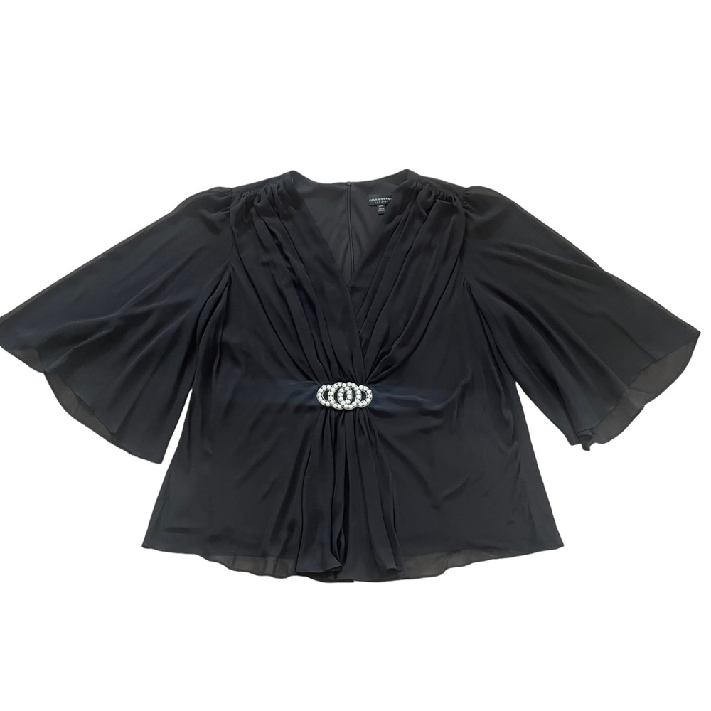 Connected Apparel VTG Evening Blouse *read